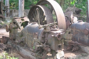 Site de M'roale Le moteur gazogéne